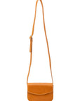 Borsa a tracolla da donna Vera pelle 5511-Giallo I Fratelli