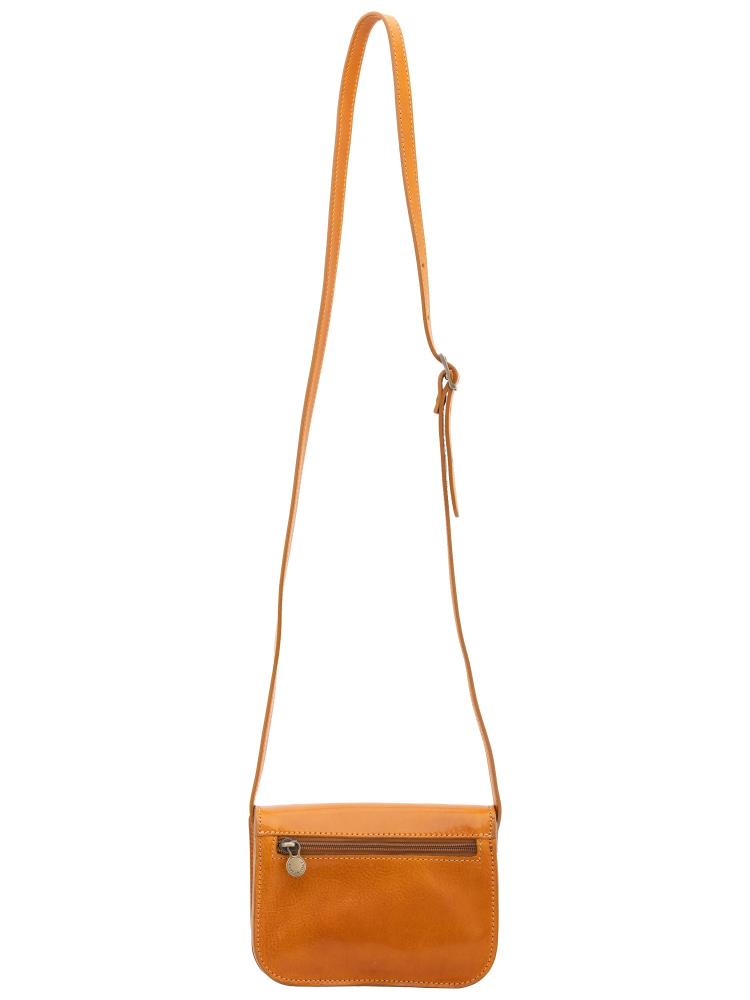 Borsa a tracolla da donna Vera pelle 5511-Giallo I Fratelli