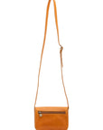 Borsa a tracolla da donna Vera pelle 5511-Giallo I Fratelli