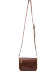 Borsa a tracolla da donna Vera pelle 5511-Marrone I Fratelli
