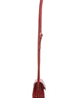 Borsa a tracolla da donna Vera pelle 5511-Rosso I Fratelli