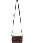 Borsa a tracolla da donna Vera pelle 5511-Tmoro I Fratelli
