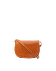 Borsa a tracolla da donna Vera pelle 5512-Cognac I Fratelli