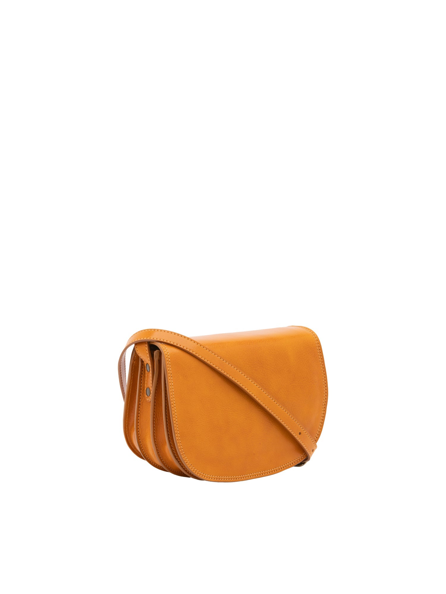 Borsa a tracolla da donna Vera pelle 5512-Giallo I Fratelli