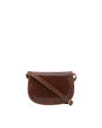 Borsa a tracolla da donna Vera pelle 5512-Marrone I Fratelli