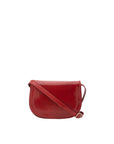 Borsa a tracolla da donna Vera pelle 5512-Rosso I Fratelli