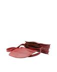 Borsa a tracolla da donna Vera pelle 5512-Rosso I Fratelli