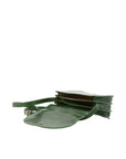 Borsa a tracolla da donna Vera pelle 5512-Verde I Fratelli