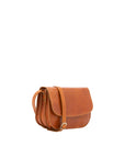 Borsa a tracolla da donna Vera pelle 5513-Cognac I Fratelli