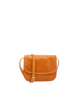 Borsa a tracolla da donna Vera pelle 5513-Giallo I Fratelli