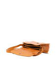 Borsa a tracolla da donna Vera pelle 5513-Giallo I Fratelli