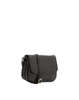Borsa a tracolla da donna Vera pelle 5513-Nero I Fratelli