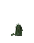 Borsa a tracolla da donna Vera pelle 5513-Verde I Fratelli
