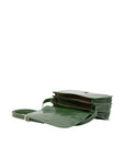 Borsa a tracolla da donna Vera pelle 5513-Verde I Fratelli