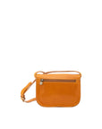 Borsa a tracolla da donna 100% pelle 5515-Giallo I Fratelli