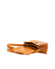Borsa a tracolla da donna 100% pelle 5515-Giallo I Fratelli