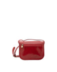 Borsa a tracolla da donna 100% pelle 5515-Rosso I Fratelli