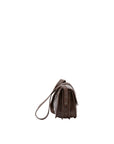 Borsa a tracolla da donna 100% pelle 5515-Tmoro I Fratelli