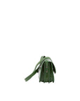 Borsa a tracolla da donna 100% pelle 5515-Verde I Fratelli