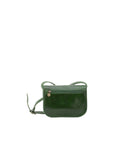 Borsa a tracolla da donna 100% pelle 5515-Verde I Fratelli