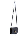 Borsa a tracolla da donna Vera pelle 5516-Blu I Fratelli