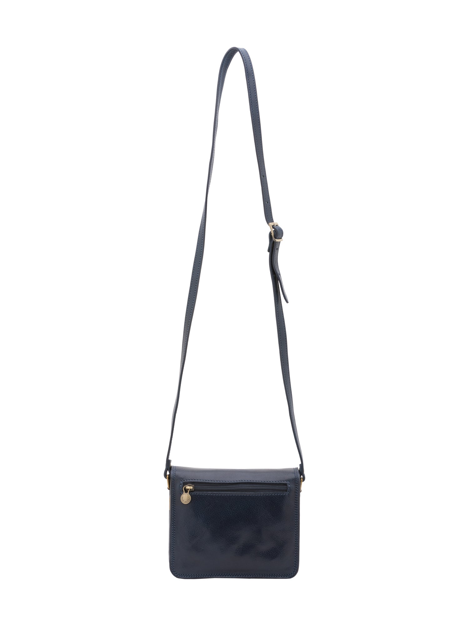 Borsa a tracolla da donna Vera pelle 5516-Blu I Fratelli