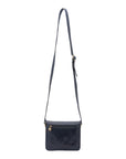 Borsa a tracolla da donna Vera pelle 5516-Blu I Fratelli