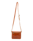 Borsa a tracolla da donna Vera pelle 5516-Cognac I Fratelli