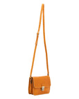 Borsa a tracolla da donna Vera pelle 5516-Giallo I Fratelli