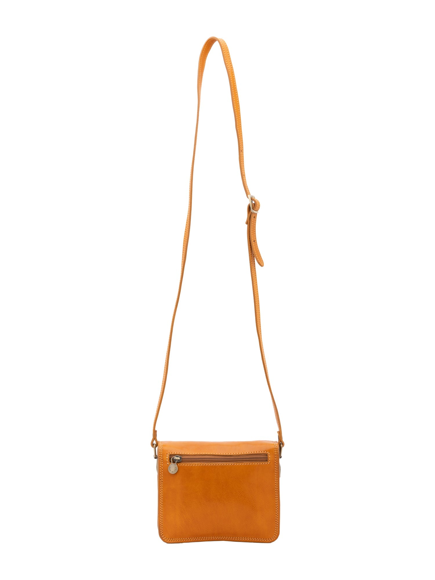Borsa a tracolla da donna Vera pelle 5516-Giallo I Fratelli