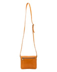 Borsa a tracolla da donna Vera pelle 5516-Giallo I Fratelli