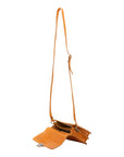 Borsa a tracolla da donna Vera pelle 5516-Giallo I Fratelli