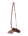 Borsa a tracolla da donna Vera pelle 5516-Marrone I Fratelli