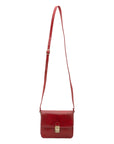 Borsa a tracolla da donna Vera pelle 5516-Rosso I Fratelli
