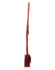 Borsa a tracolla da donna Vera pelle 5516-Rosso I Fratelli