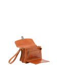 Borsa a mano da uomo in vera pelle 100% pelle 5517-Cognac I Fratelli