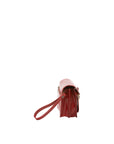 Borsa a mano da uomo in vera pelle 100% pelle 5517-Rosso I Fratelli