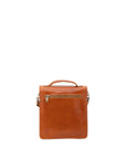 Borsa a tracolla uomo in vera pelle Made in Italy 5518-Cognac I Fratelli