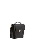 Borsa a tracolla uomo in vera pelle Made in Italy 5518-Nero I Fratelli
