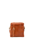 Borsa a tracolla uomo in vera pelle Made in Italy 5519-Cognac I Fratelli