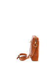 Borsa a tracolla uomo in vera pelle Made in Italy 5519-Cognac I Fratelli