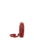 Borsa a tracolla uomo in vera pelle Made in Italy 5519-Rosso I Fratelli