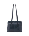 Borsa a spalla da donna Vera pelle 5520-Blu I Fratelli