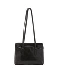 Borsa a spalla da donna Vera pelle 5520-Nero I Fratelli