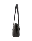 Borsa a spalla da donna Vera pelle 5520-Nero I Fratelli