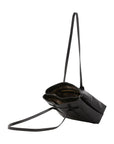 Borsa a spalla da donna Vera pelle 5520-Nero I Fratelli