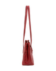 Borsa a spalla da donna Vera pelle 5520-Rosso I Fratelli