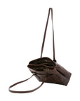 Borsa a spalla da donna Vera pelle 5520-Tmoro I Fratelli
