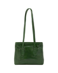 Borsa a spalla da donna Vera pelle 5520-Verde I Fratelli