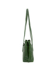 Borsa a spalla da donna Vera pelle 5520-Verde I Fratelli